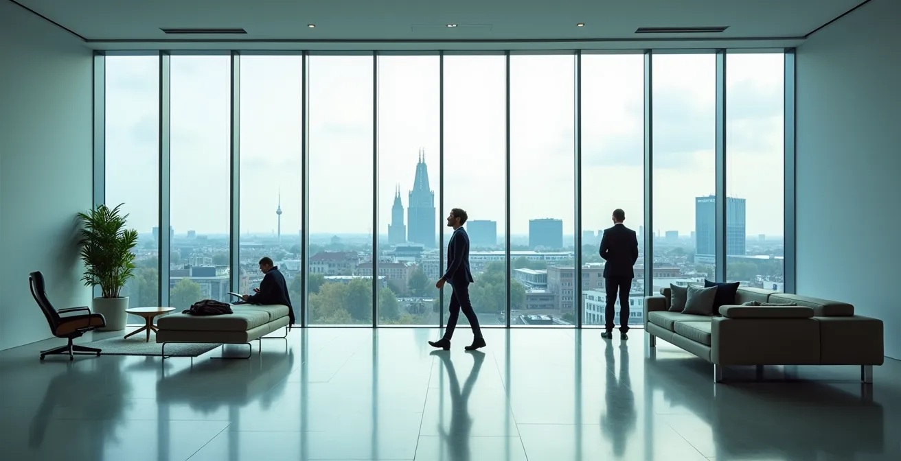 Europees hoofdkantoor in Brussel met zicht op EU-kwartier