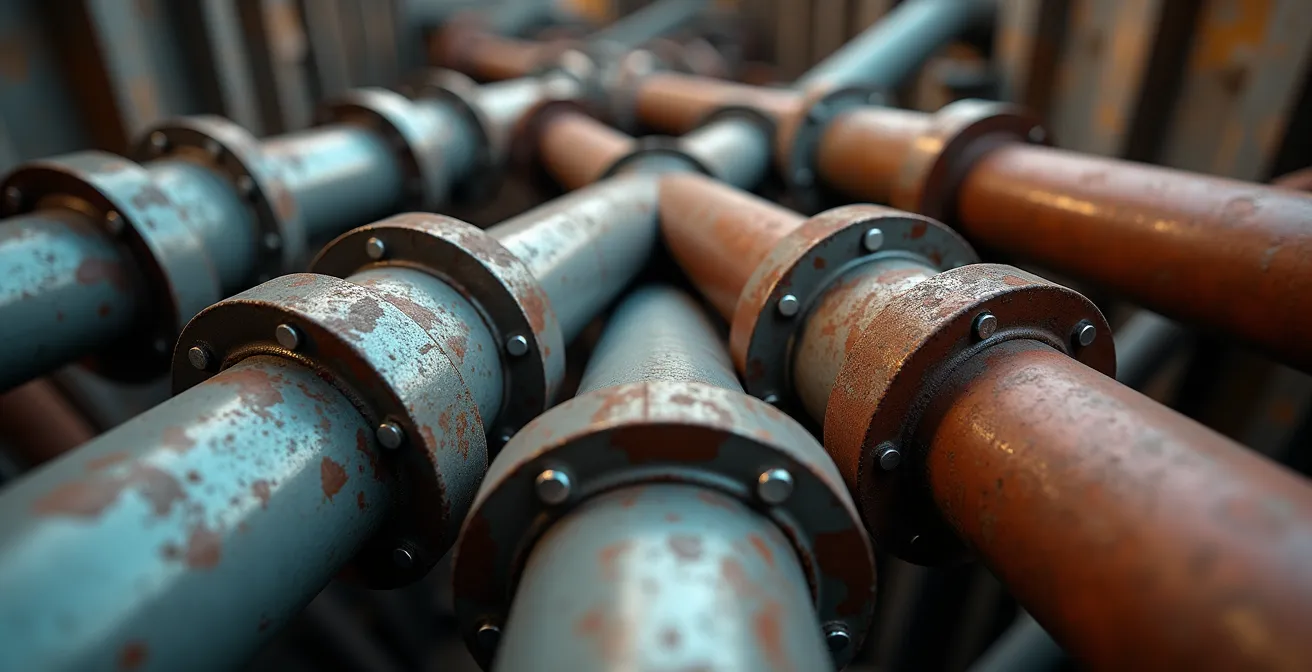 Industriële pijpleidingen verbinden bedrijven voor reststroom-uitwisseling