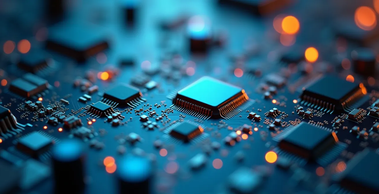 Close-up van innovatieve technologie ontwikkeling in Belgisch R&D lab